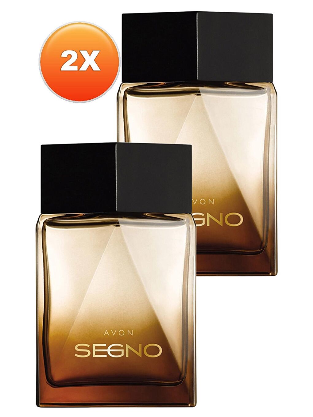 AVON Renksiz Segno Erkek Parfüm Edp 75 Ml. İkili Set - 1