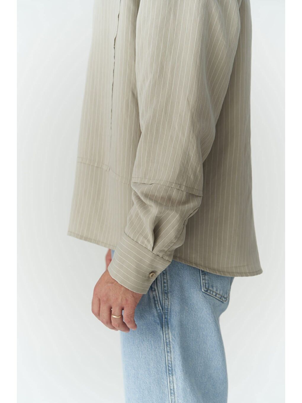 Dylan Soft Haki Erkek Gömlek-1