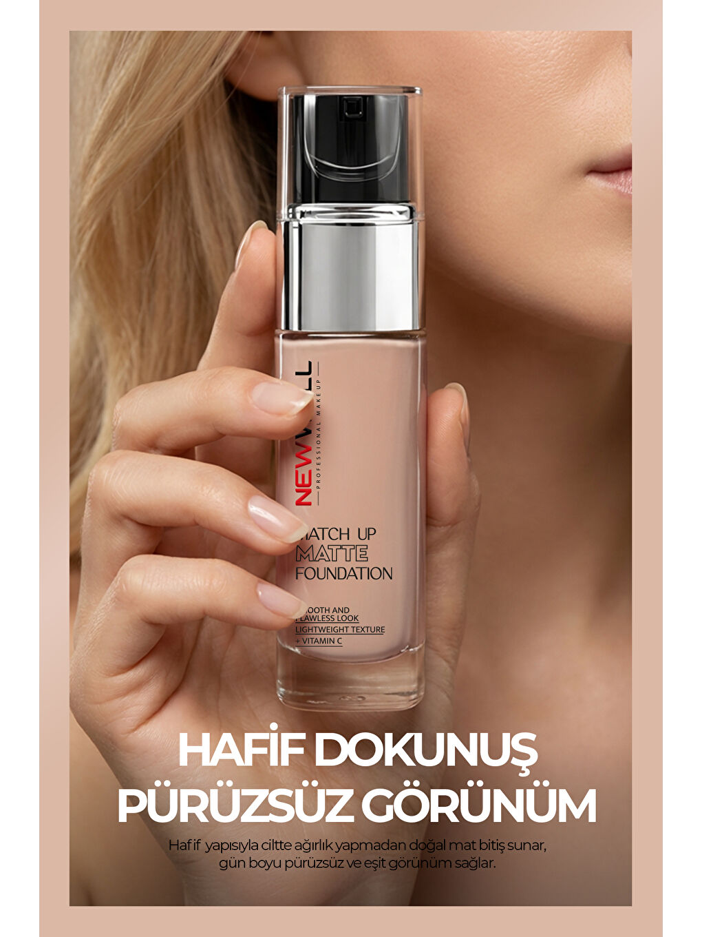 Match Up Matte Foundation Bronze Dust 02 34 gr-1