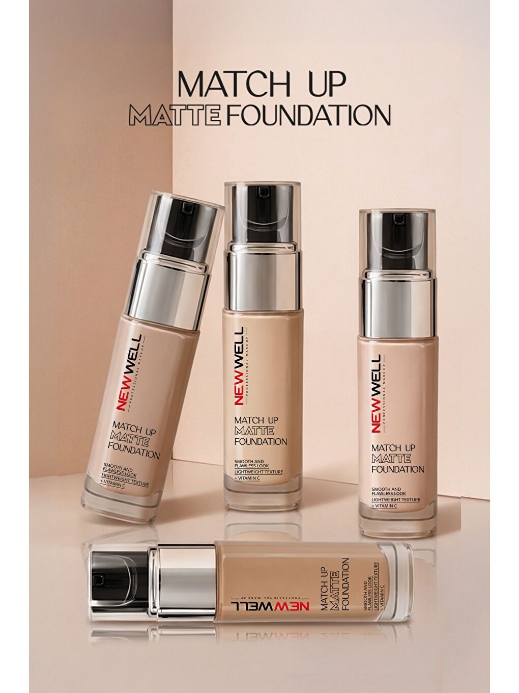 Match Up Matte Foundation Bronze Dust 02 34 gr-4