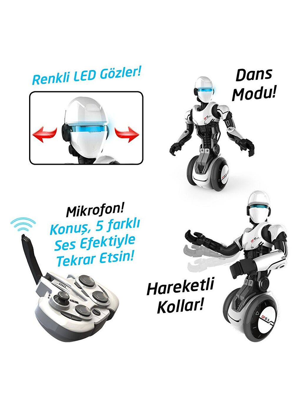 Silverlit Karışık O.P One Akıllı Robot - 3