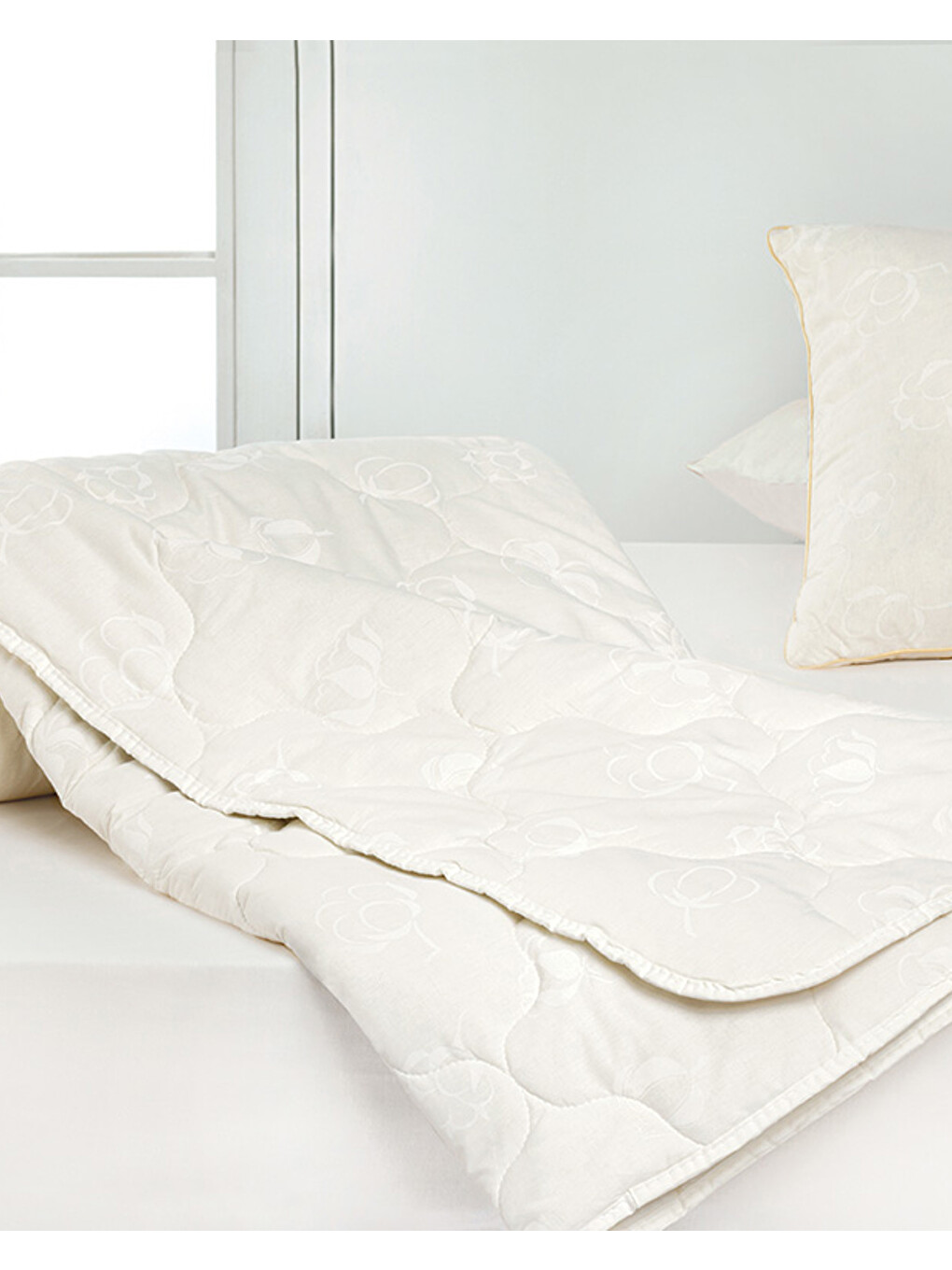 Comfy Pamuk Yorgan 155x215 Cm Beyaz-1