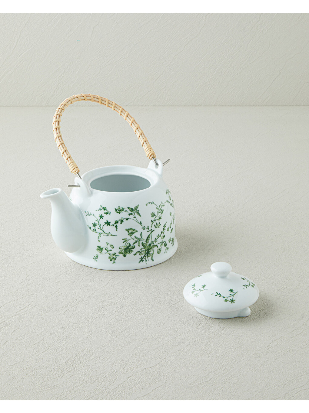 Plantopia Porselen Demlik 750 Ml Yeşil-1