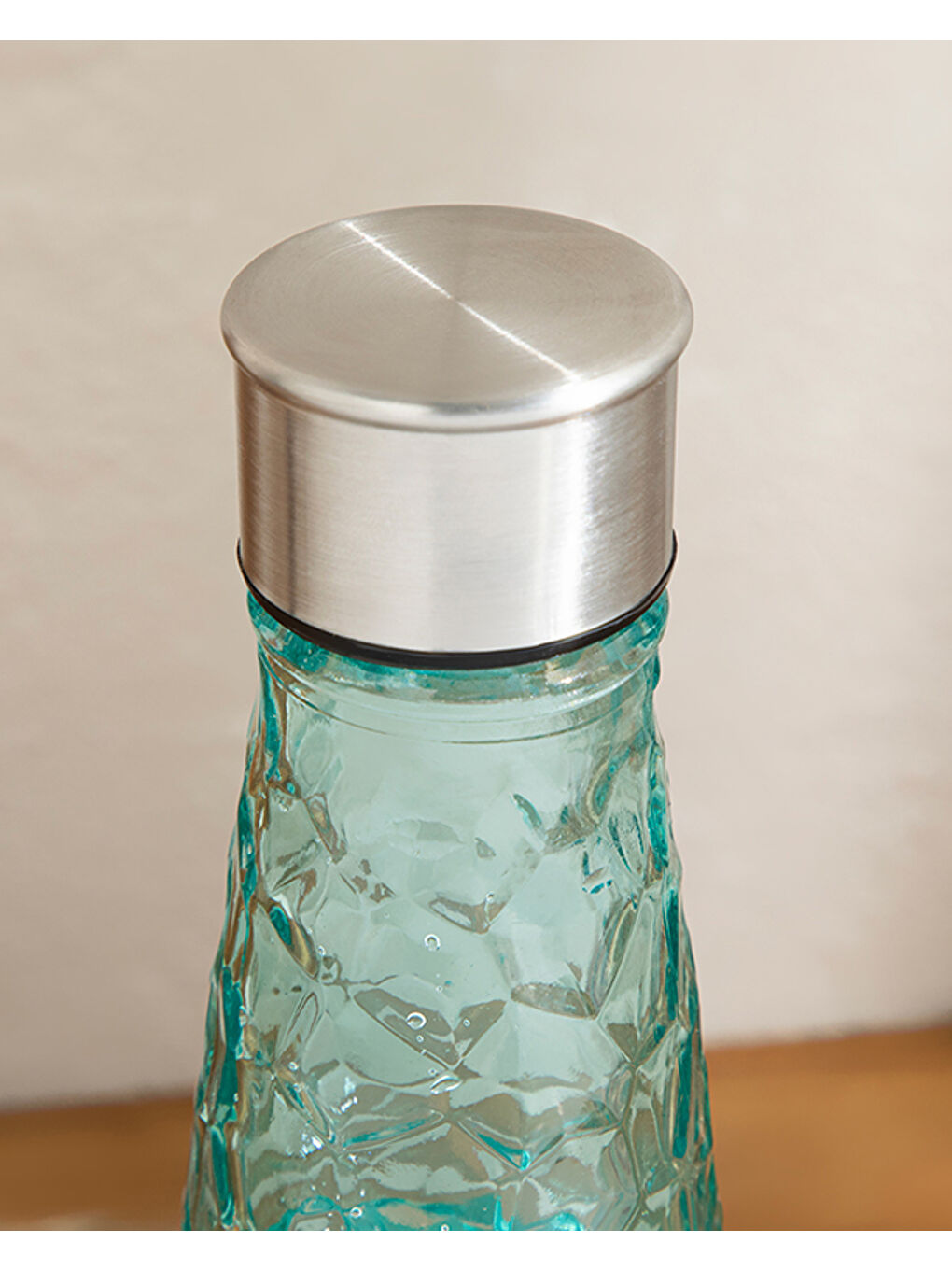 Largii Cam Şişe Turkuaz-1
