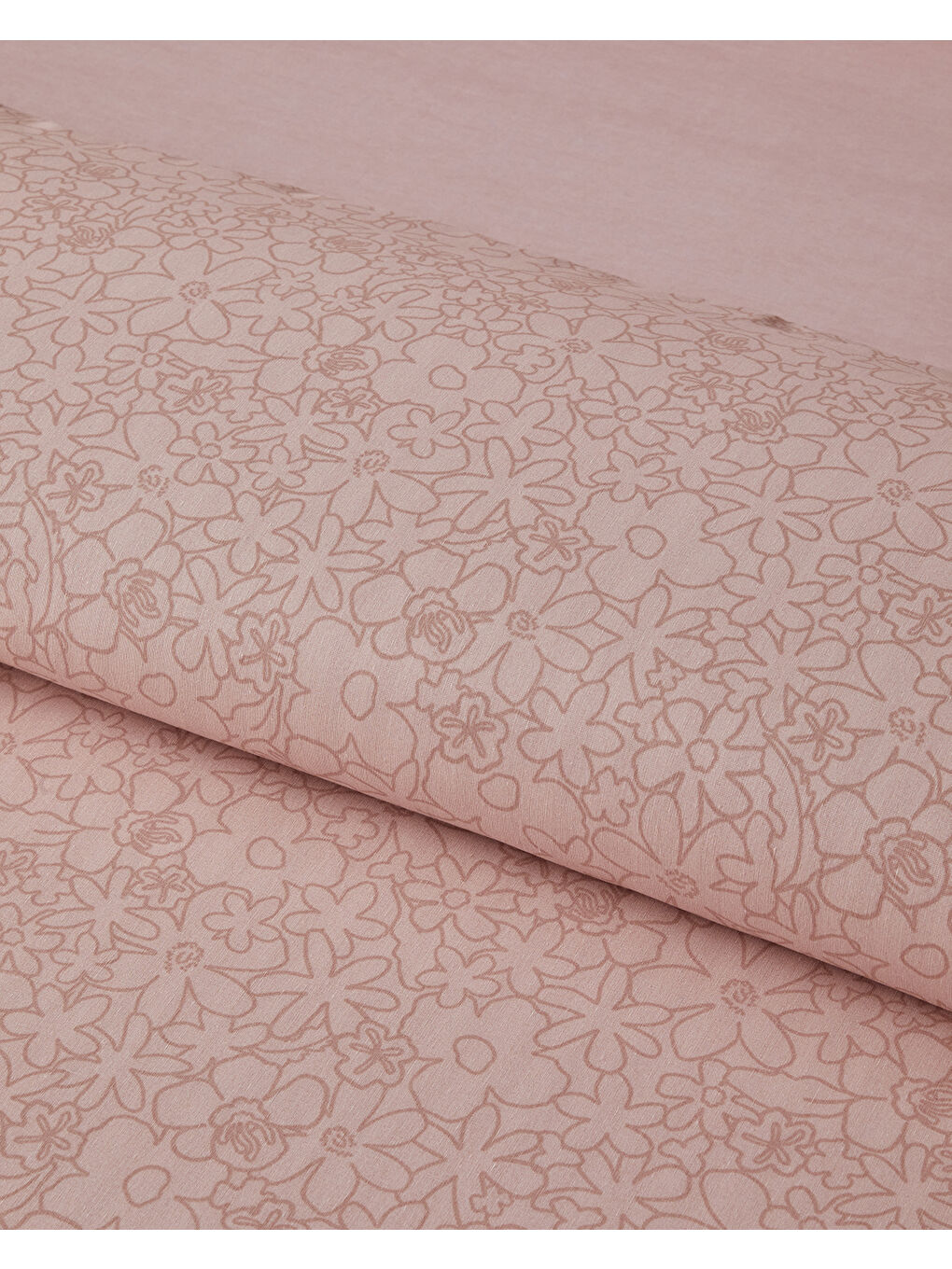 Mosaic Blossom Kolay Ütülenir Çift Kişilik Nevresim Takımı 200x220 cm Pembe-3