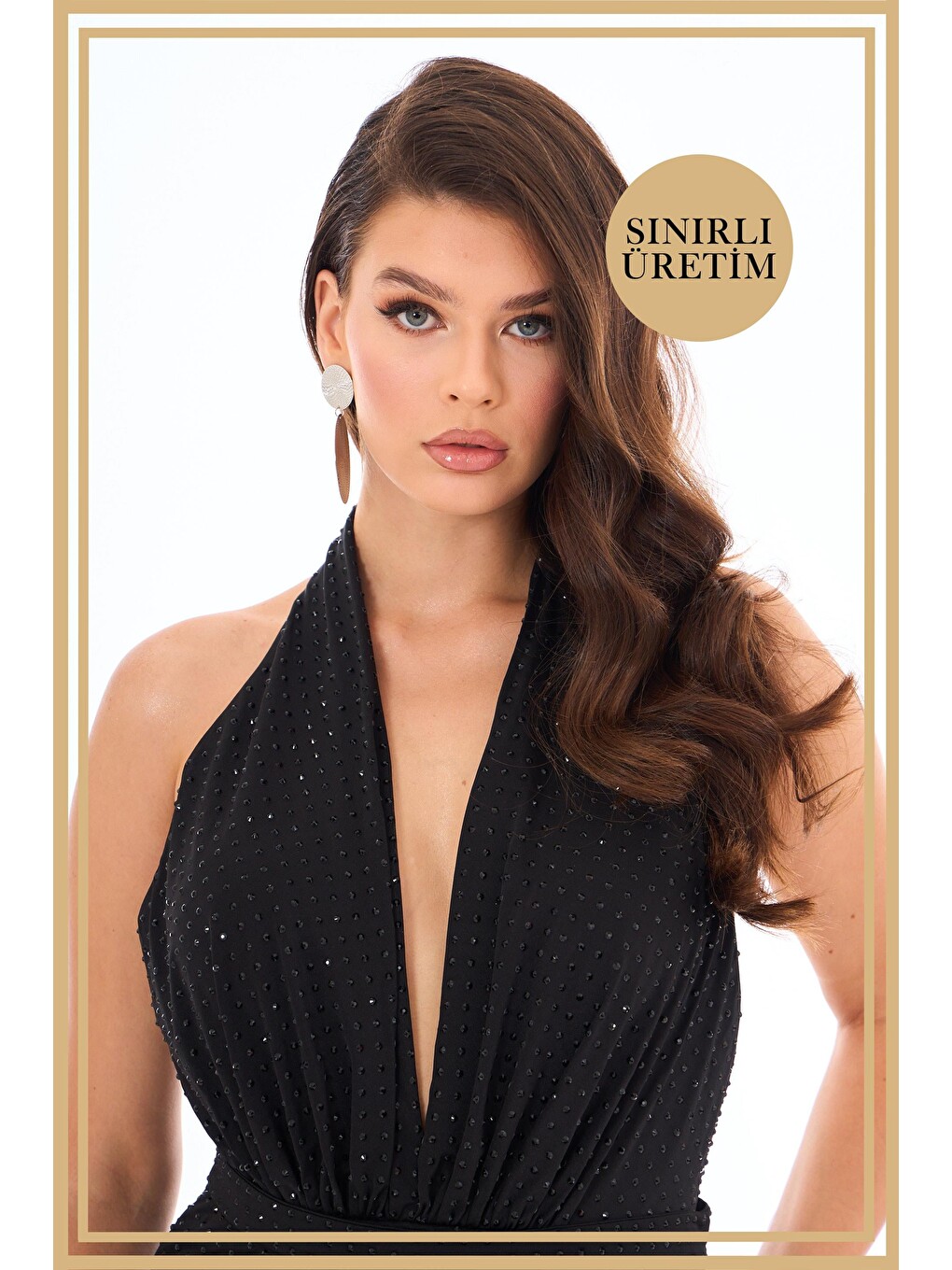 Limited Edition | Victoria Siyah Mini Elbise-1