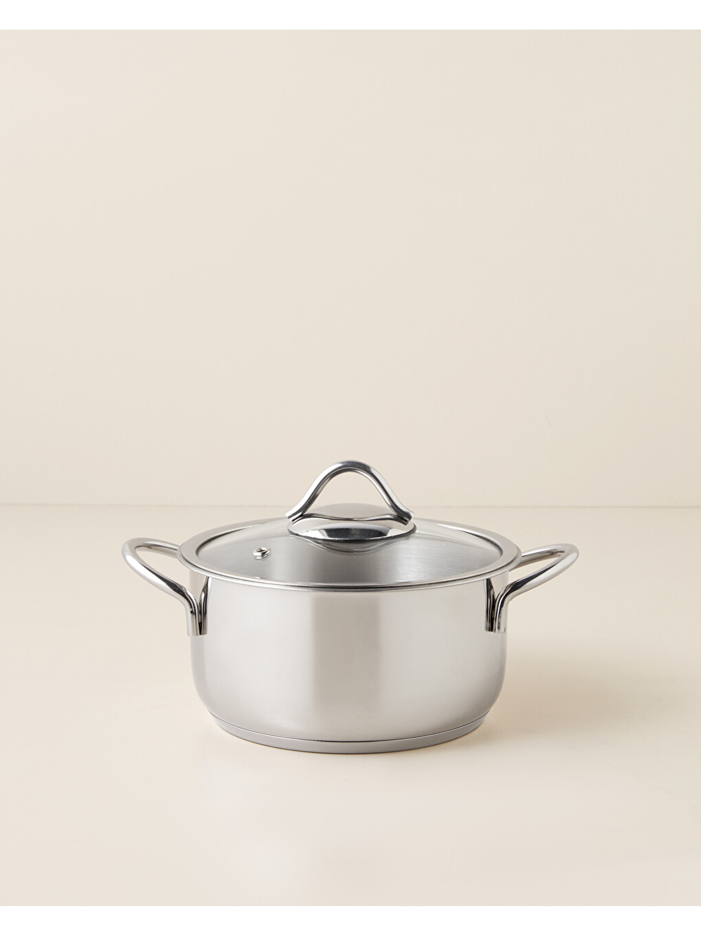 Gri Siena Çelik 6 Parça Tencere Seti 14 - 16 - 18 Cm Silver-1