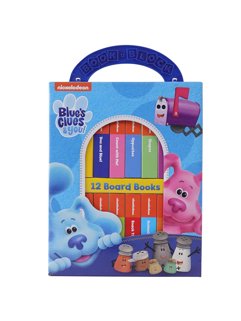 Nickelodeon Blue's Clues & You!: My First Library Board Book Block 12-Book Set