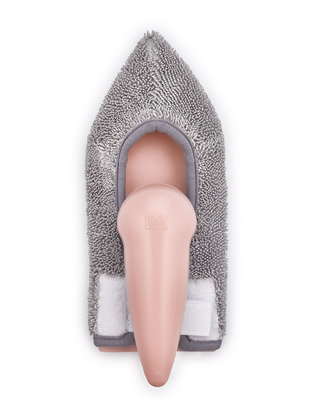 Gri vp-504 Mikrofiber Bezli Temizlik El Mopu-3