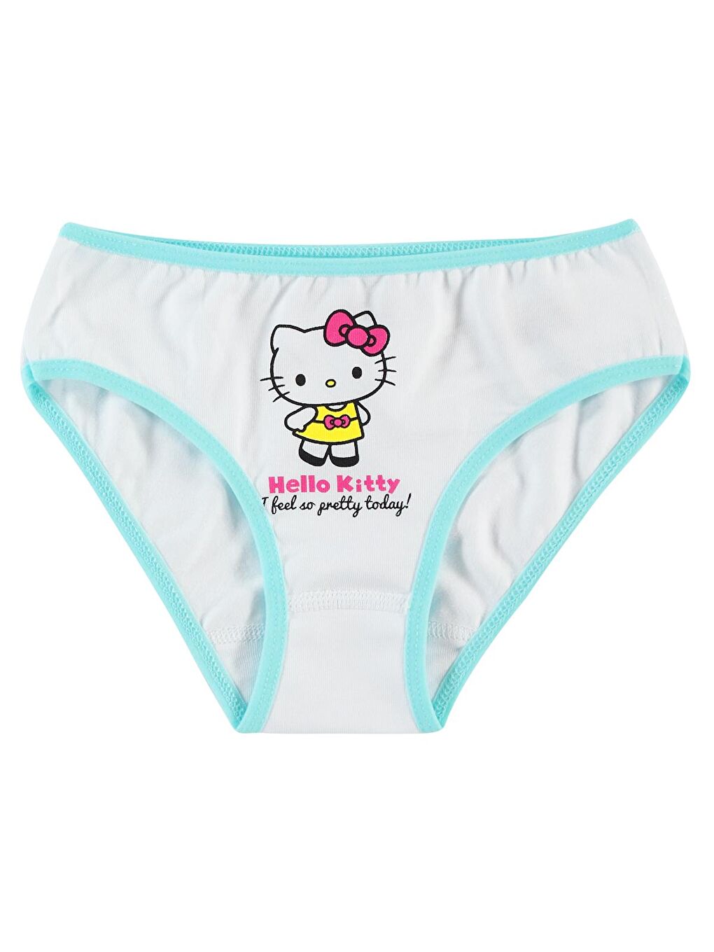 Civil Beyaz Hello Kitty Kız Çocuk 2'li Külot Set 2-10 Yaş Beyaz - 1