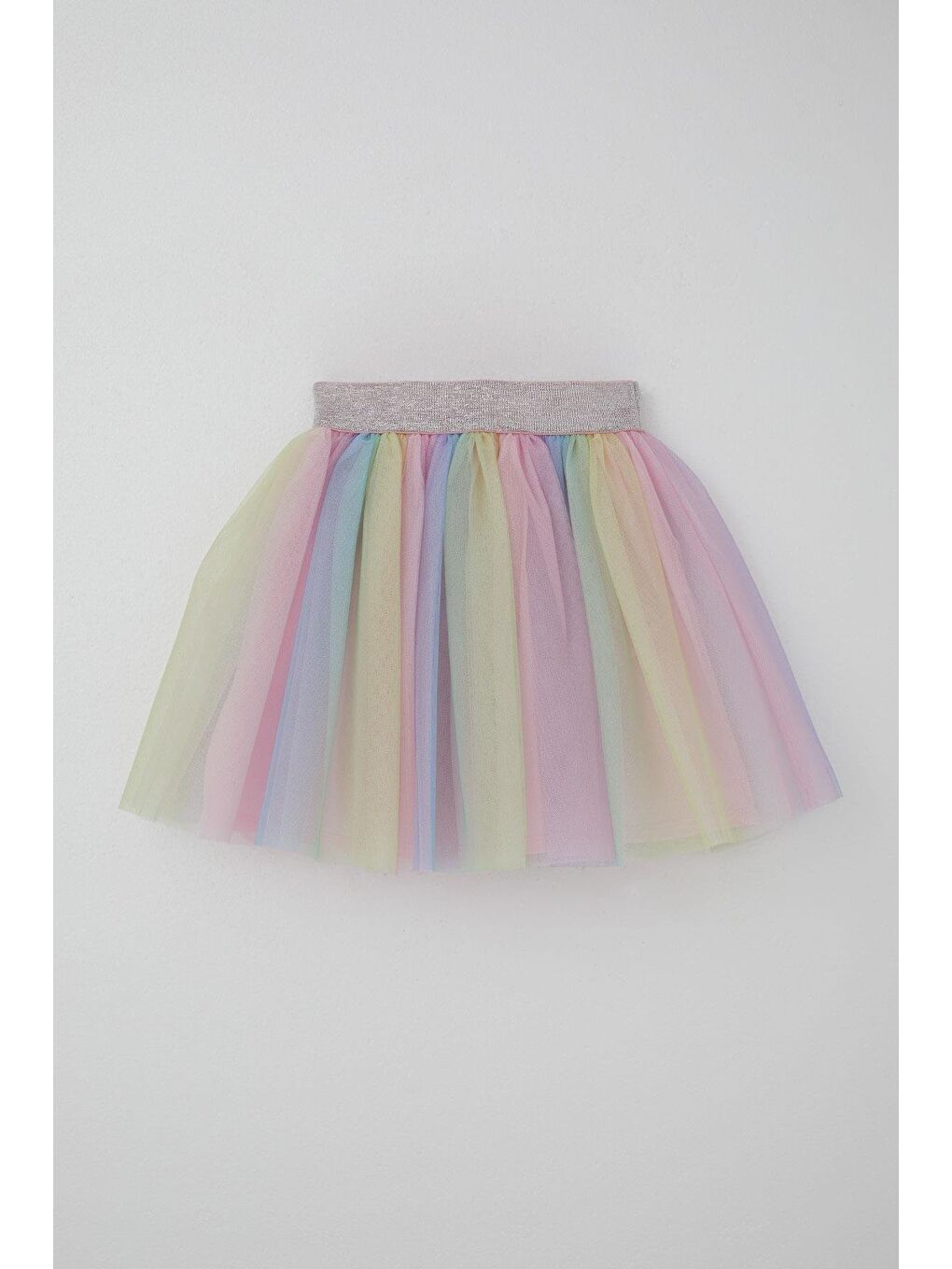 Kız Çocuk Tütü Etek Renkli Tüllü Karışık Renk (5-10 Yaş)-2