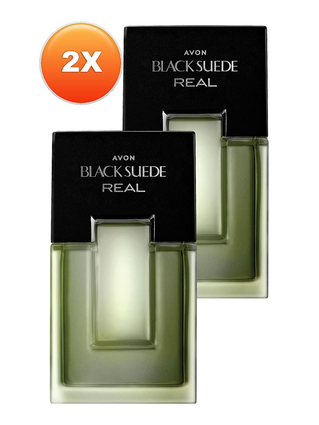 AVON Black Suede Real Erkek Parfüm Edt 75 Ml. İkili Set - 1