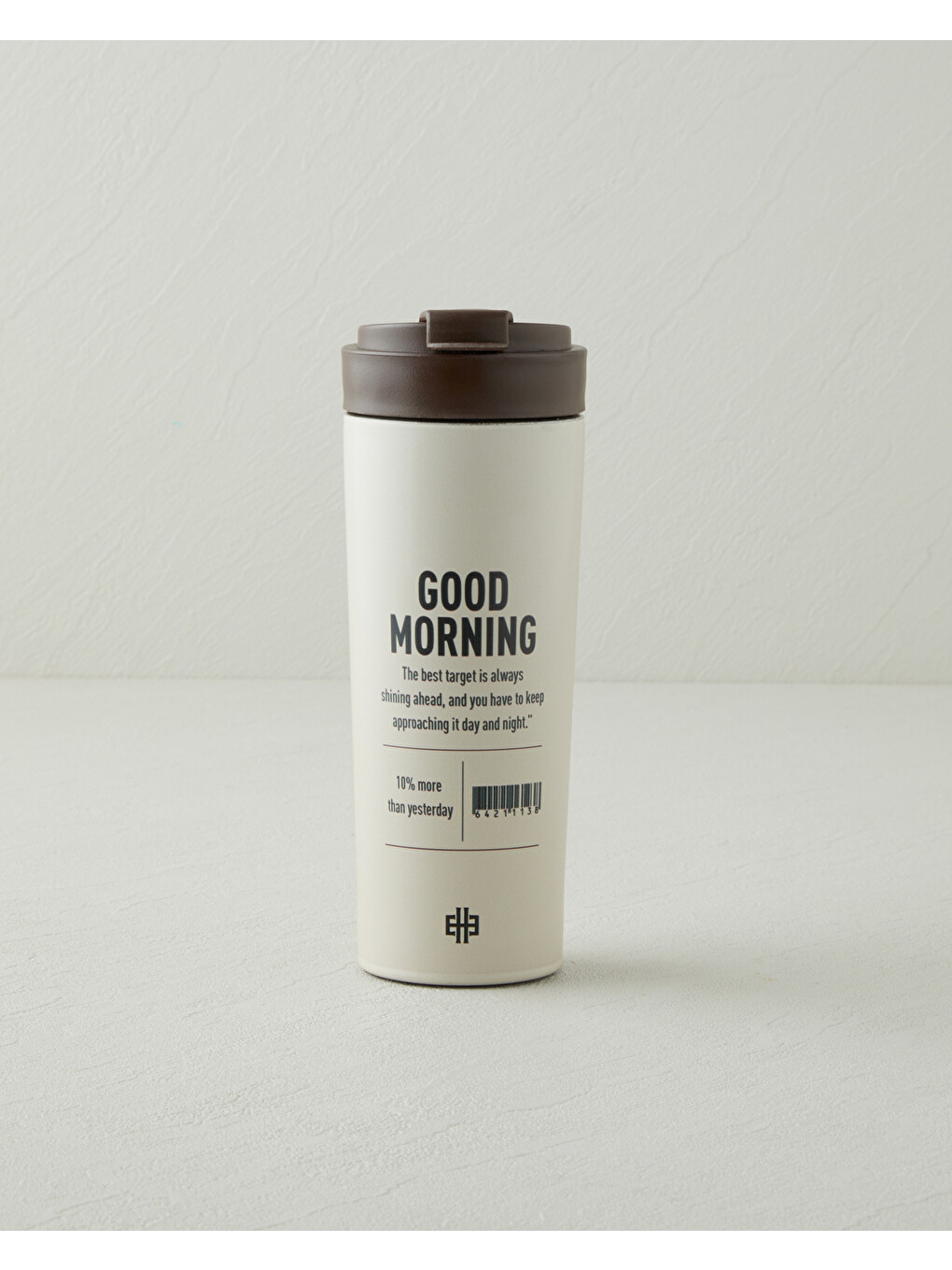 Good Mood Morning Çelik Termos 500 Ml Kahverengi