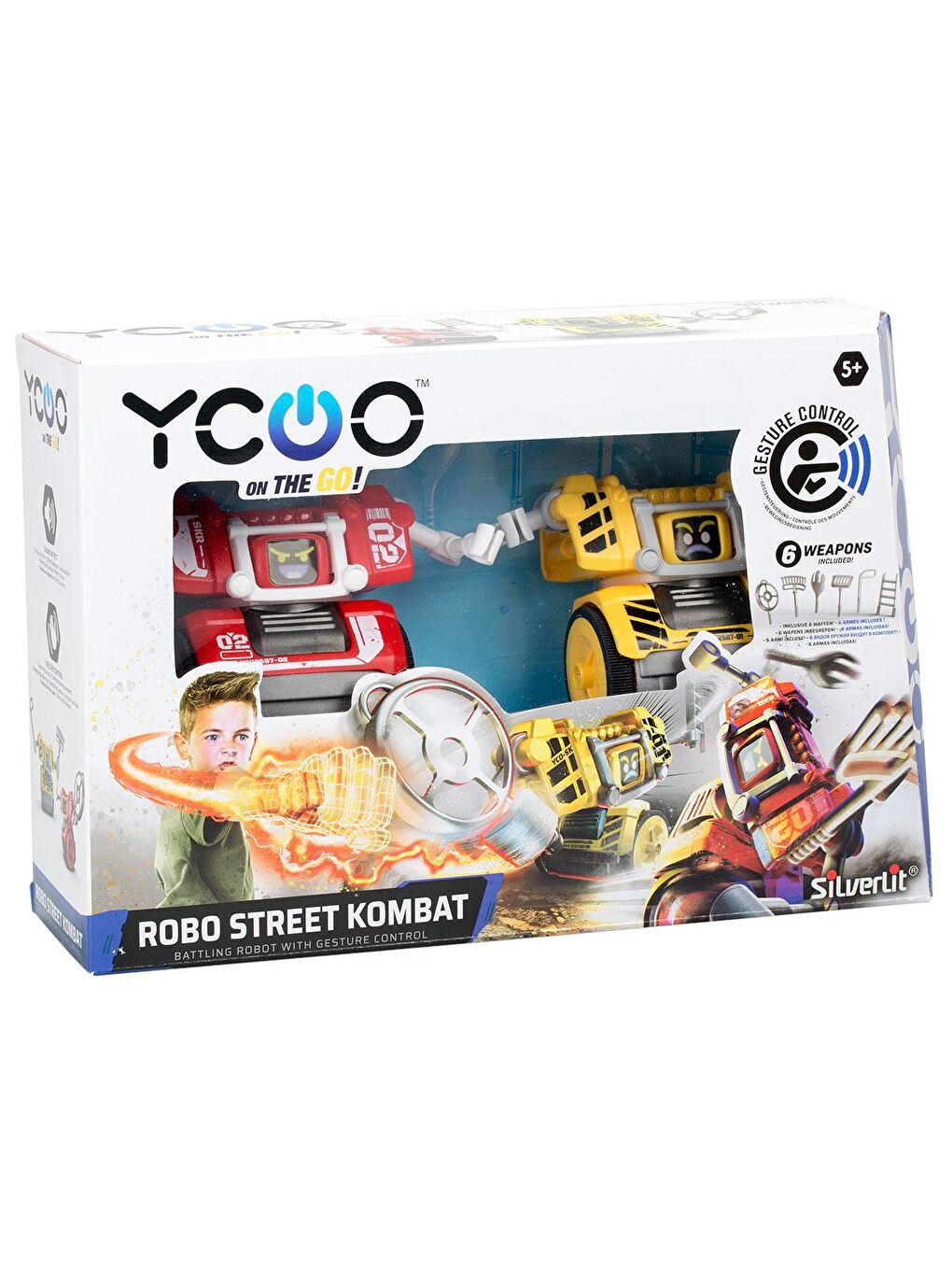 Silverlit Karışık Robo Street Kombat İkili Set - 3