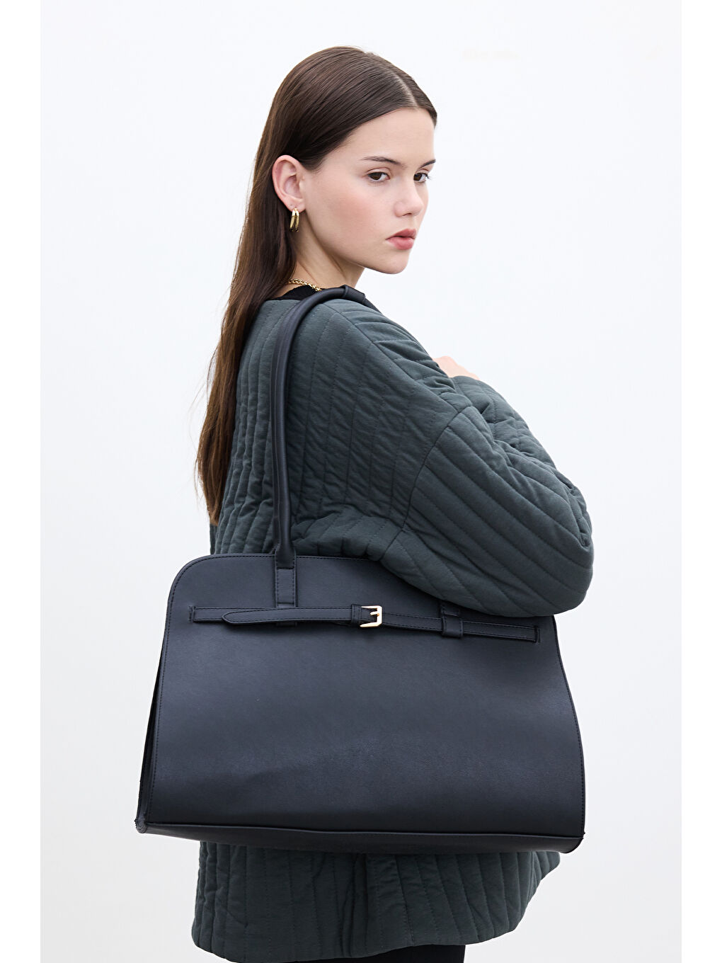 Tokalı Cıty Çanta Siyah