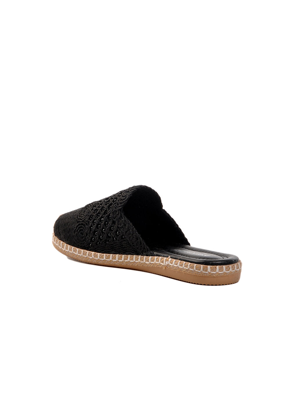 Siyah Örme Triko Kadın Terlik 542023 Z-3