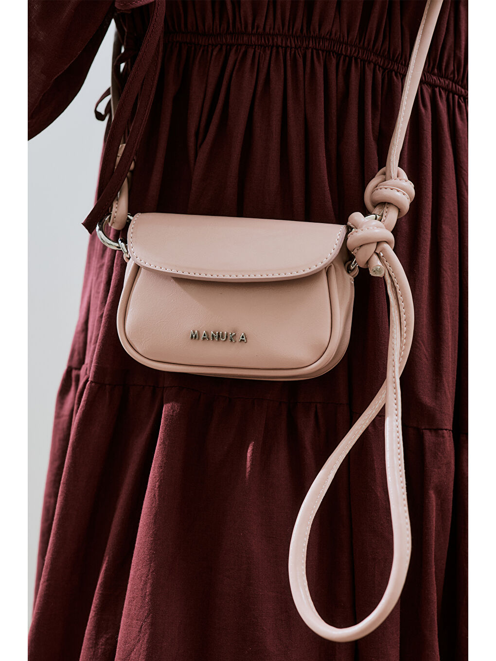 Pembe Petıte Mini Çanta Mochı-1