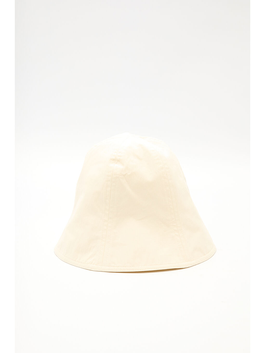 Bej Lastik Detaylı Bucket Şapka Vanilya-4