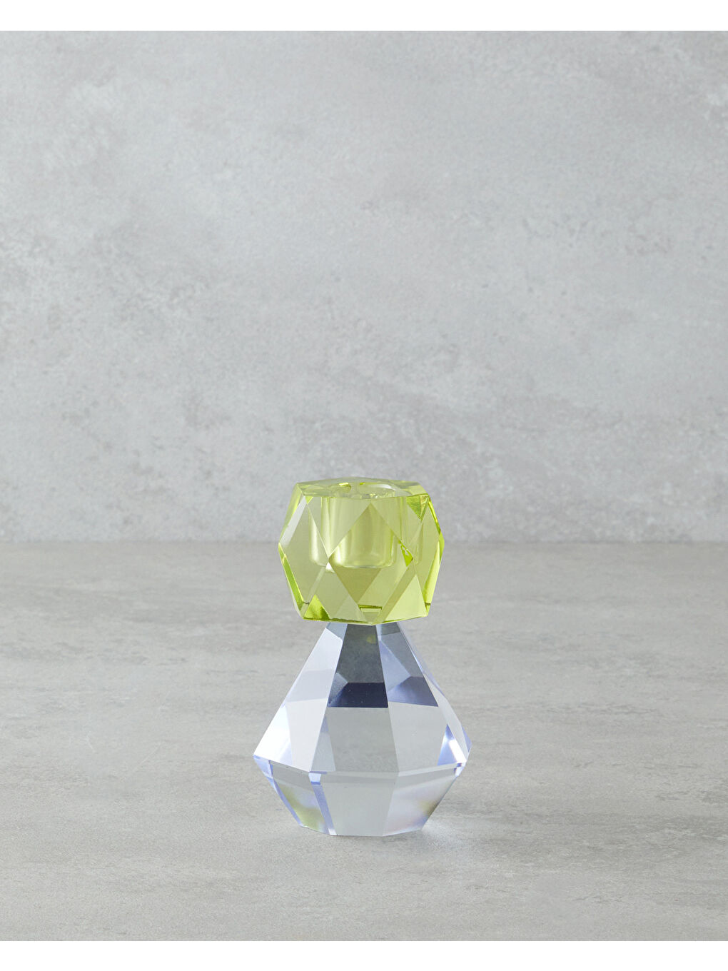 Mor Garcia Şamdan 11,5 cm Yeşil-mor