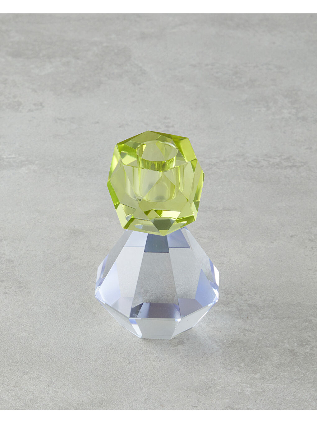 Mor Garcia Şamdan 11,5 cm Yeşil-mor-1