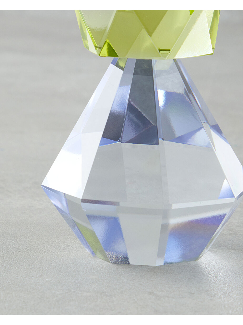 Mor Garcia Şamdan 11,5 cm Yeşil-mor-2