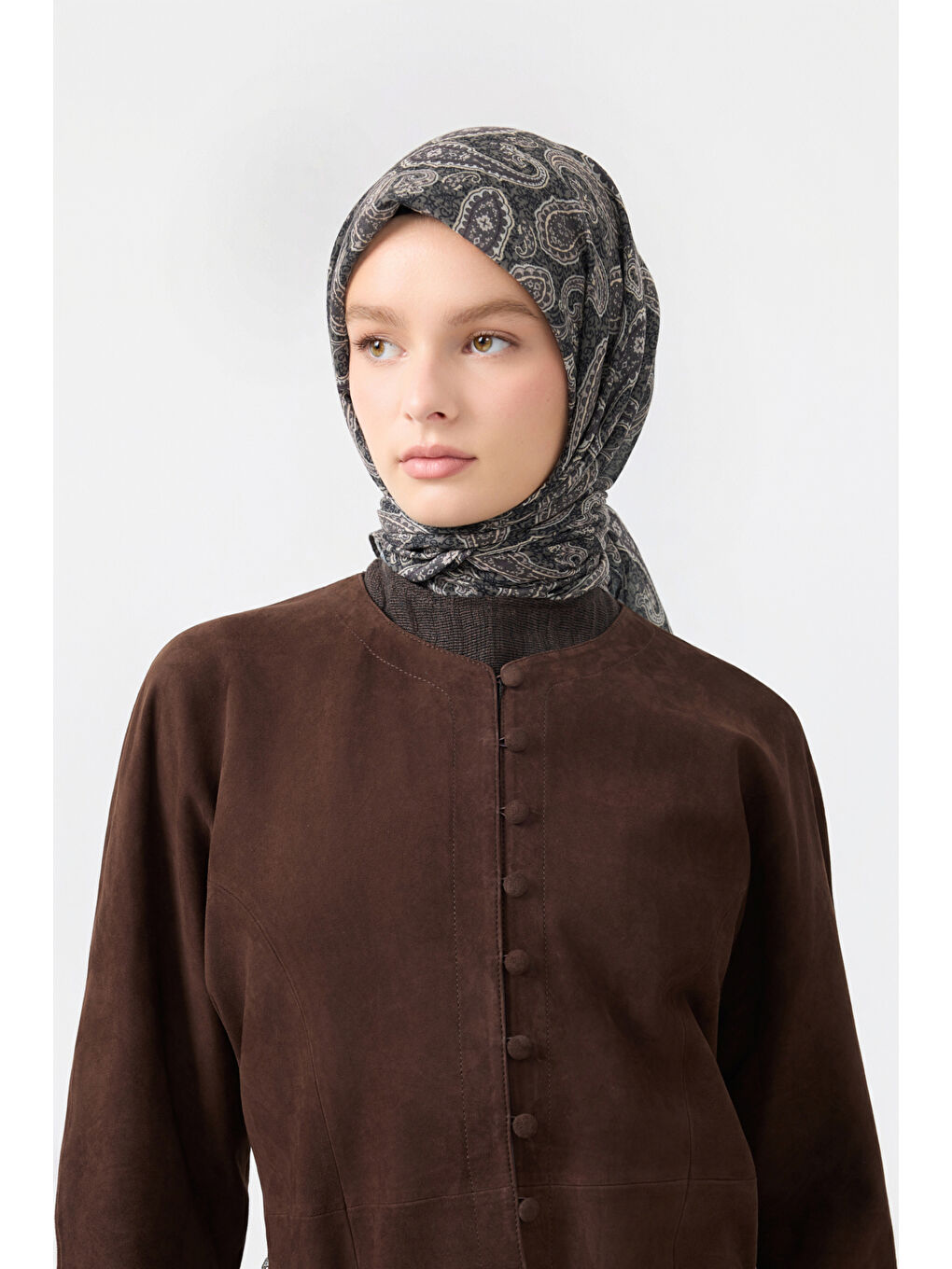 Pamuk Eşarp Timeless Soft Yeşil-1