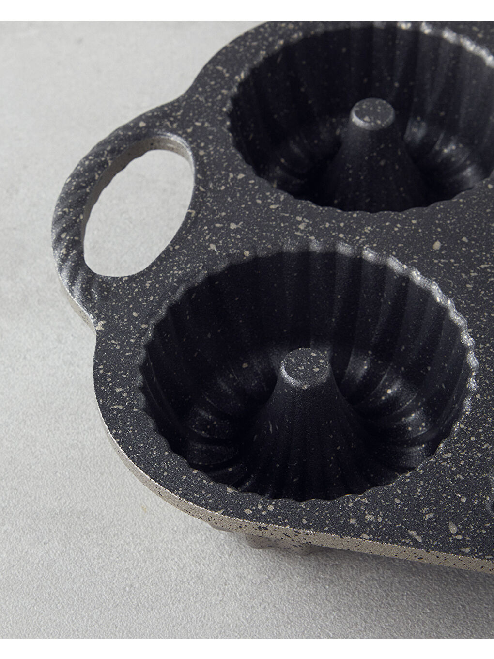 Gri Patisserie Avis Döküm Kek Kalıbı 36 cm Gold-Silver-2