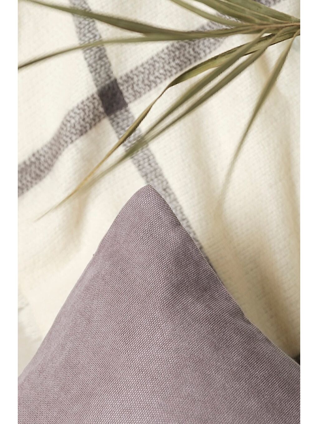 Kahverengi Panoroma Süet Dokulu Düz Punch (Panç) İçin Uygun Açık Kahve 30x50 Dekoratif Kırlent Kılıfı-2