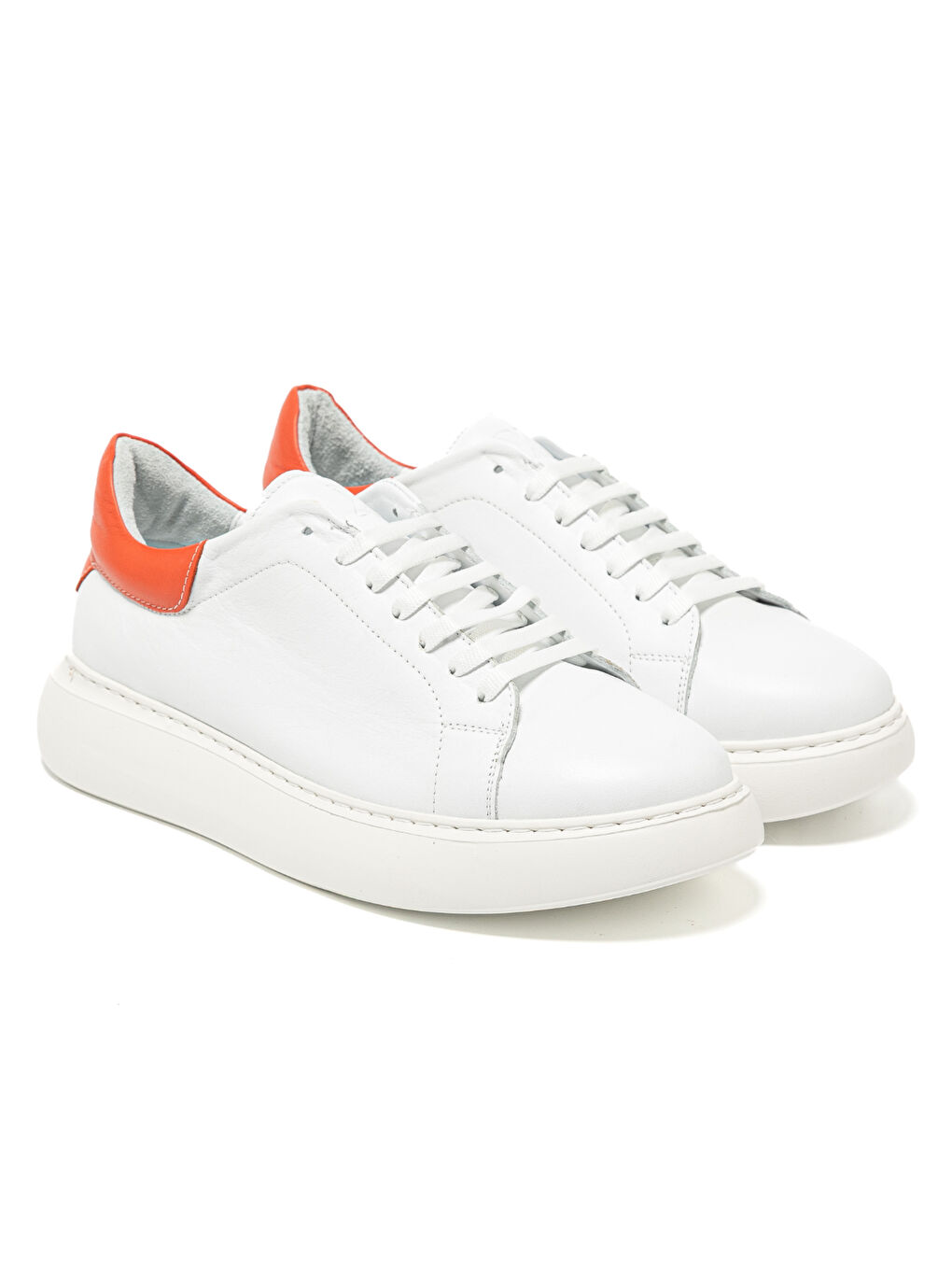 Erkek Sneaker ( Günlük) RC-25Y-058-R1960 Beyaz-Oranj-2