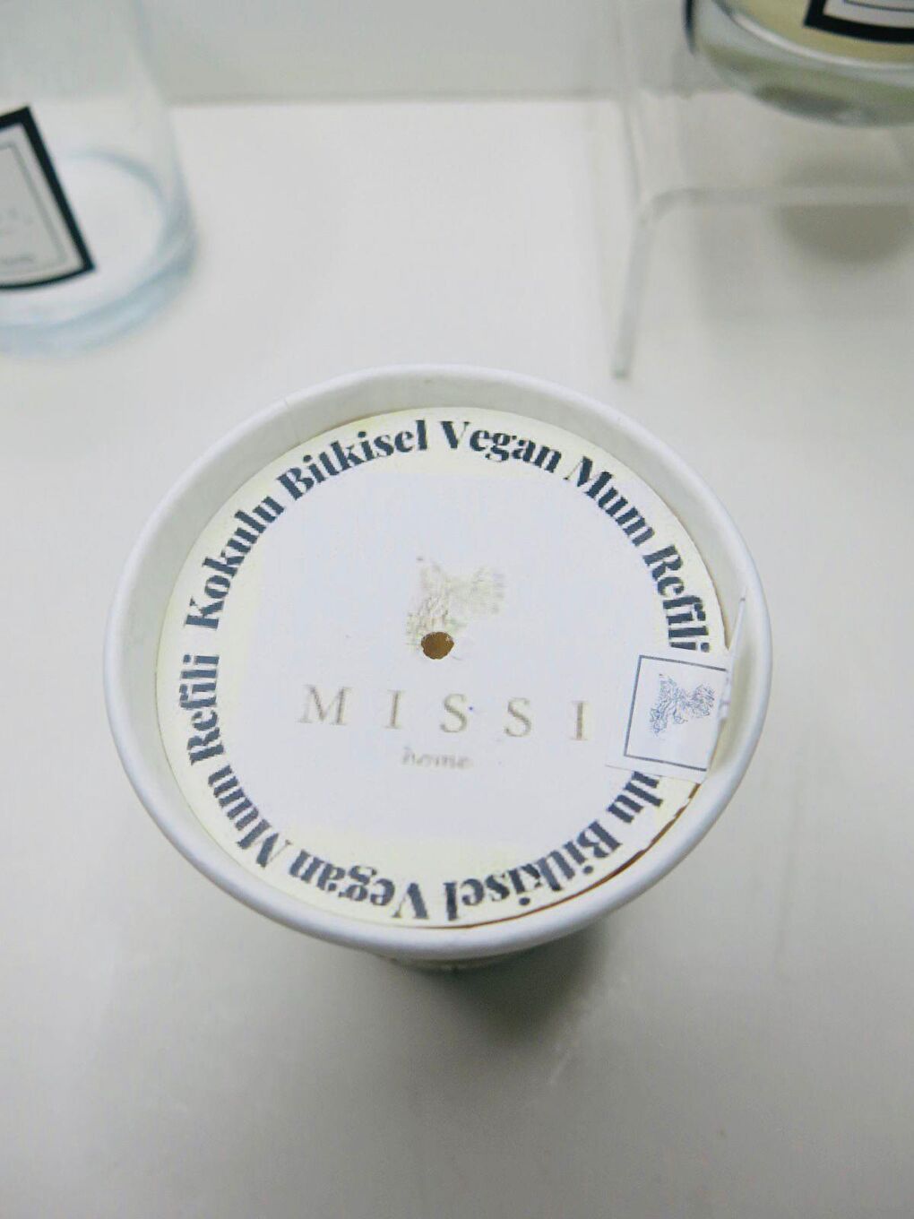 Missi Ekru Dark Amber Vegan Refil Mum 130 gr - 5