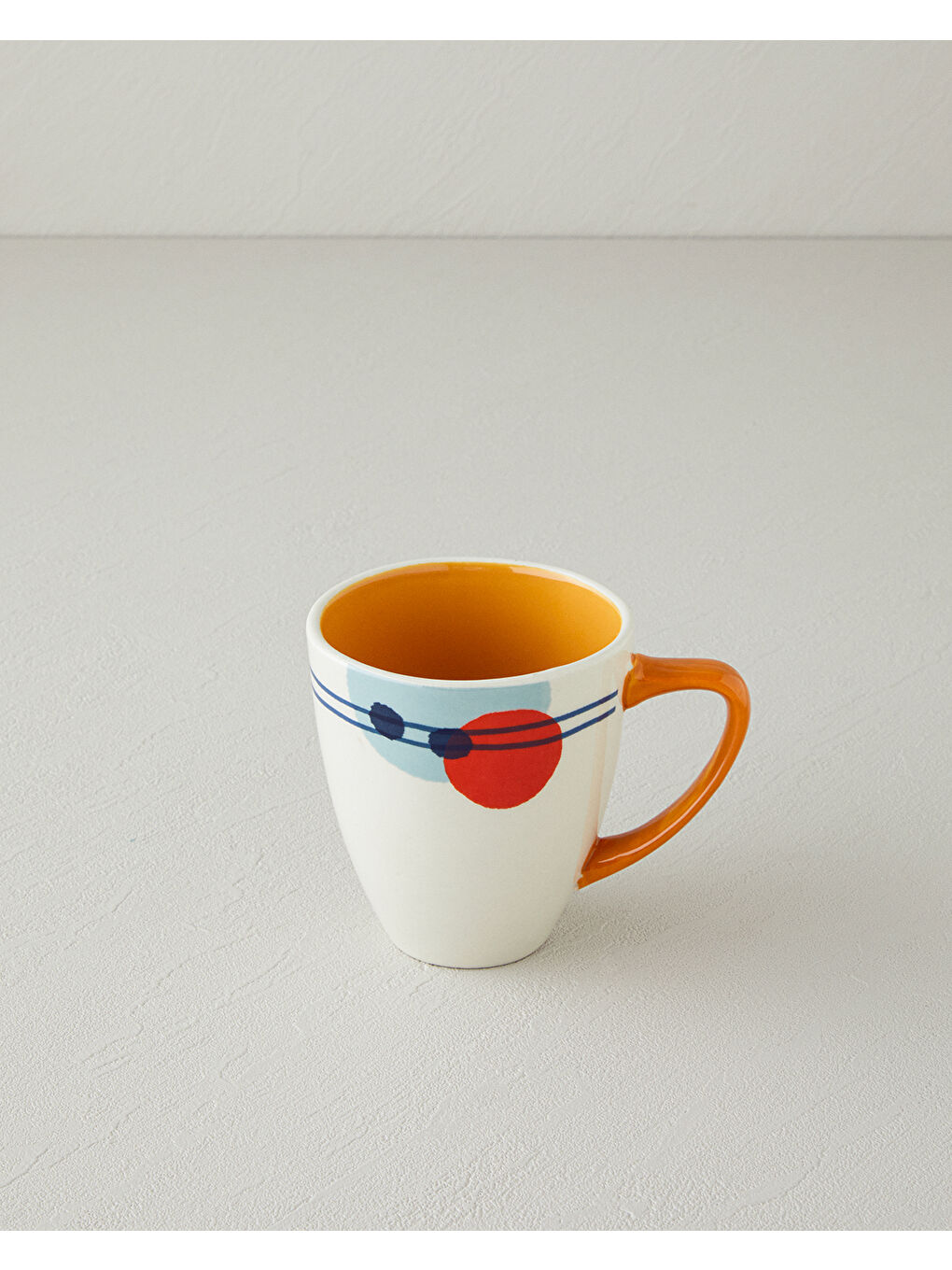 Bounce Stoneware Kupa 350 ML Mavi-Lacivert-1