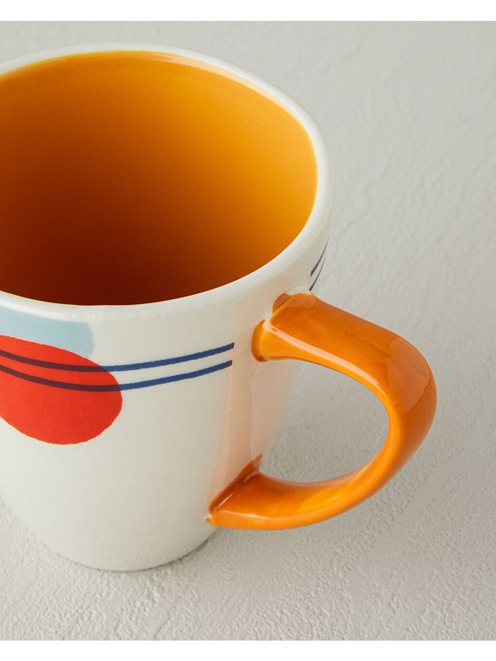 Bounce Stoneware Kupa 350 ML Mavi-Lacivert-2