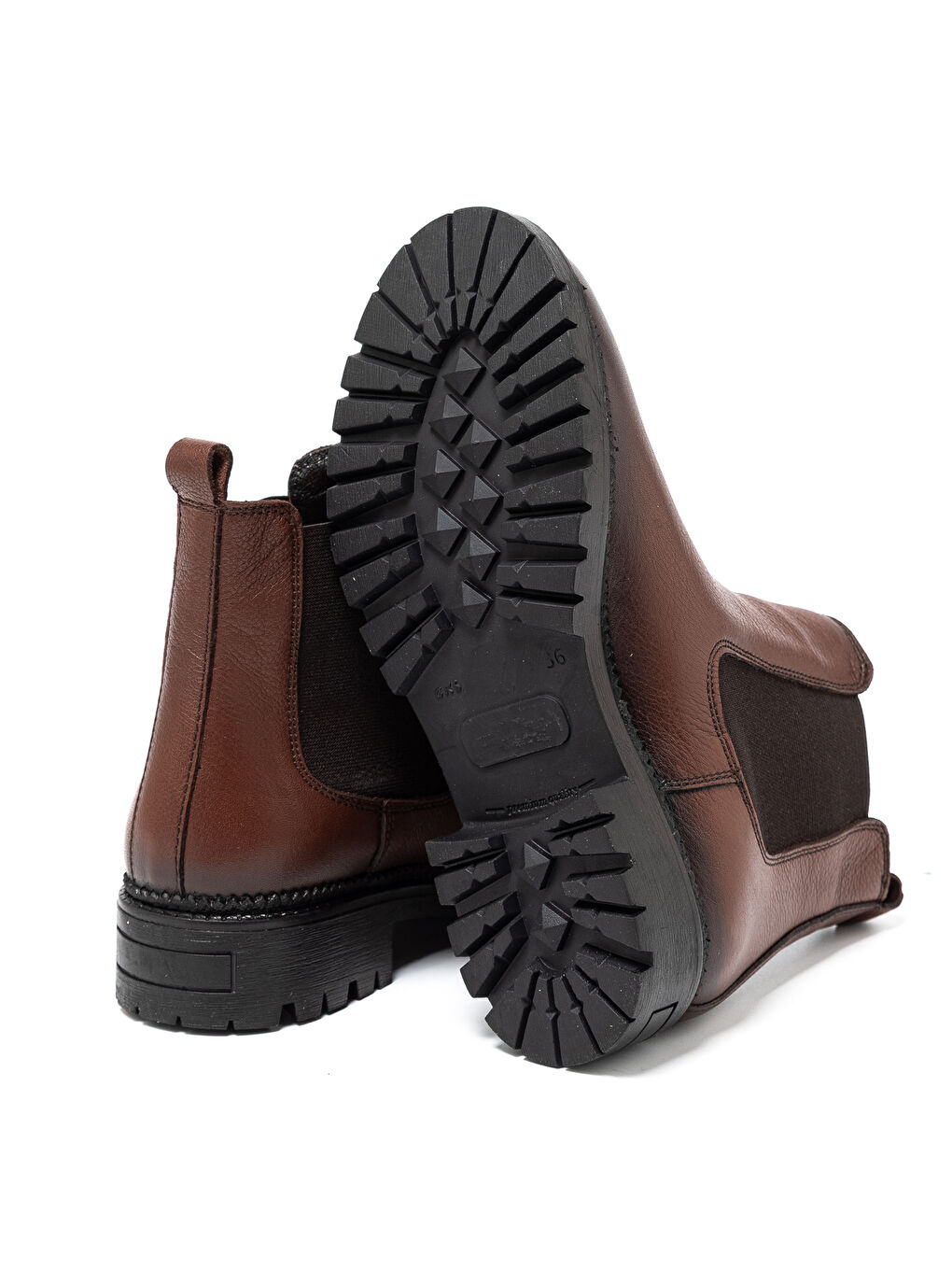 Kahverengi Kadın Bot SR-52683-1 Taba-4