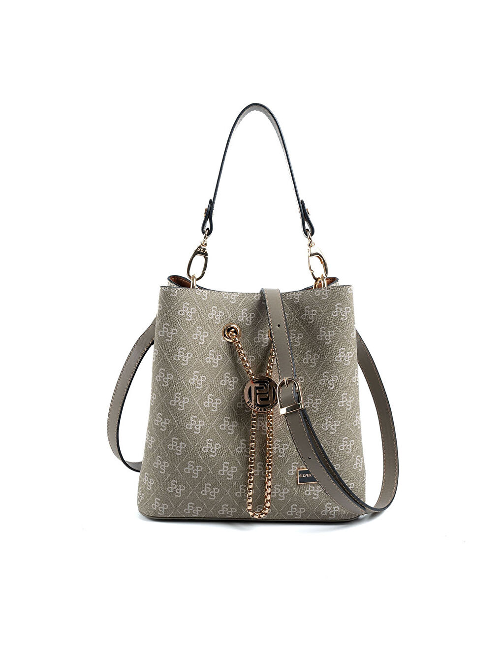 Yeşil Kadın Çapraz Çanta 967-47921 SILVER POLO ÇAPRAZ BAYAN ÇANTASI M178 Y.YEŞİL-MAT Y.YEŞİL-5