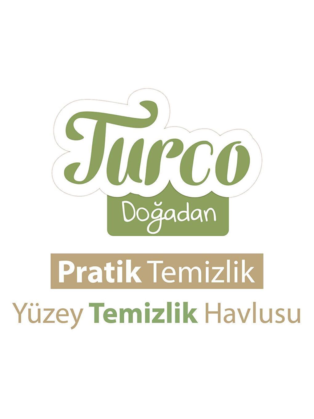 Baby Turco Renksiz Turco Doğadan Pratik Yüzey Temizlik Havlusu 12x100 (1200 Yaprak) - 4