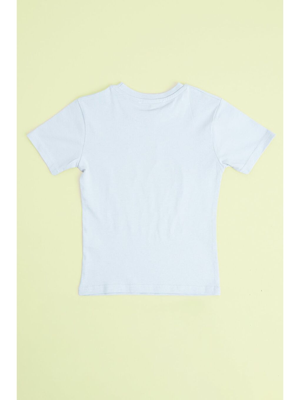 Gri Play All Day Yazı Baskılı Erkek Çocuk Tişört-1