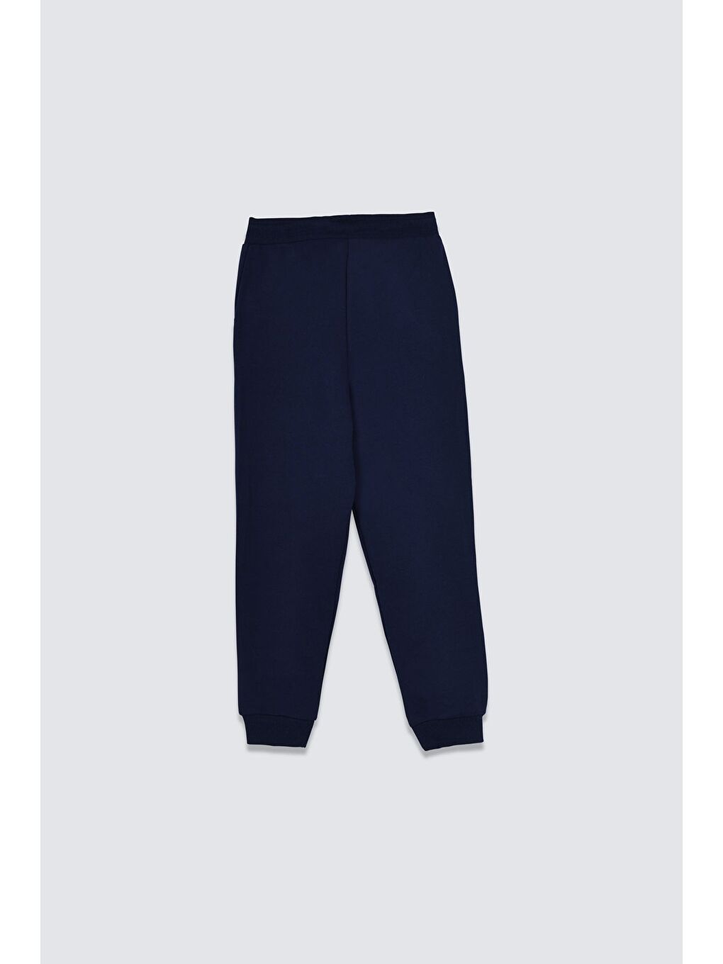 Lacivert Basic Şardonlu Çift Cepli Eşofman Altı 3-13 Yaş-1