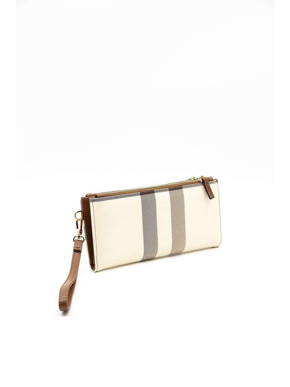 Kahverengi Kadın Cüzdan & Kartlık 1046-39193 BAYAN CÜZDAN MK48 KREM-MAT TABA-2