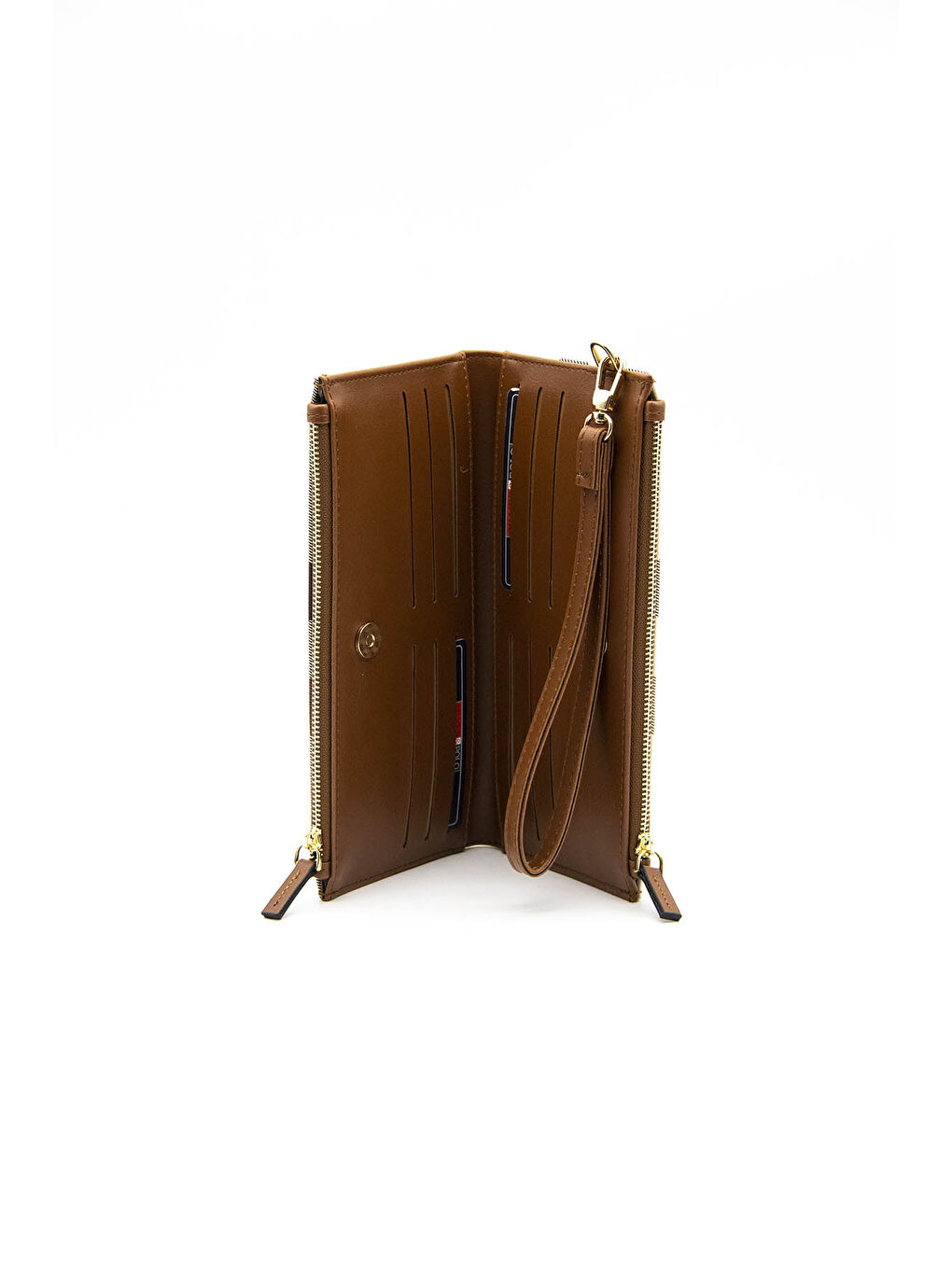 Kahverengi Kadın Cüzdan & Kartlık 1046-39193 BAYAN CÜZDAN MK48 KREM-MAT TABA-3