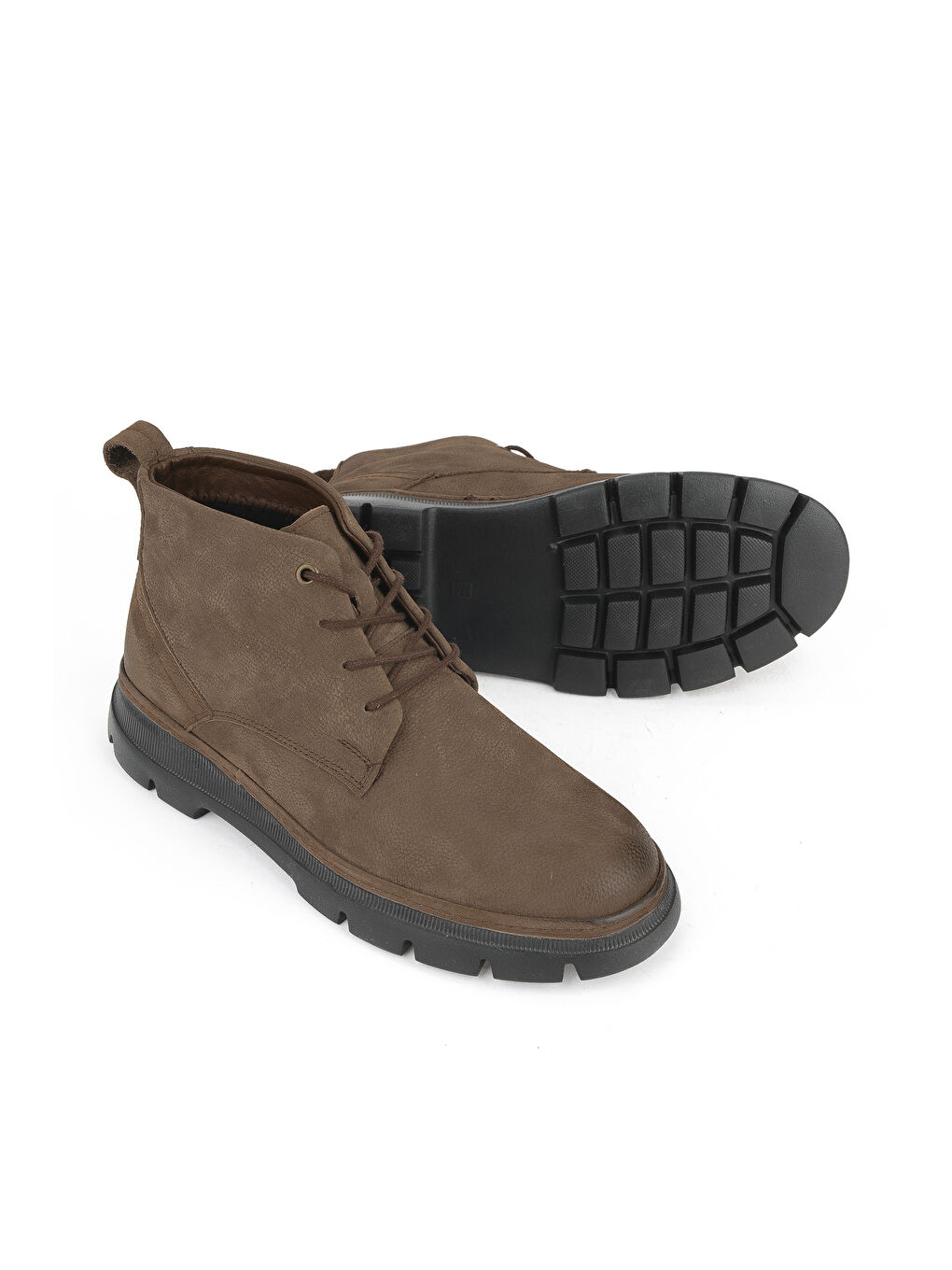 Bej Erkek Hakiki Deri Bot 1531007Z3842 Kum-3