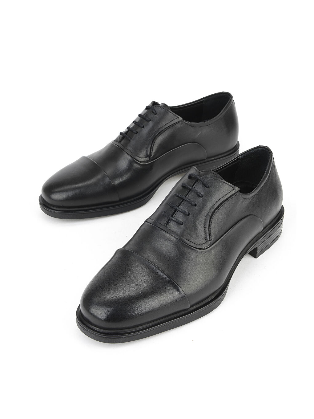 Erkek Hakiki Deri Ayakkabı 153745Z276141 Siyah-4