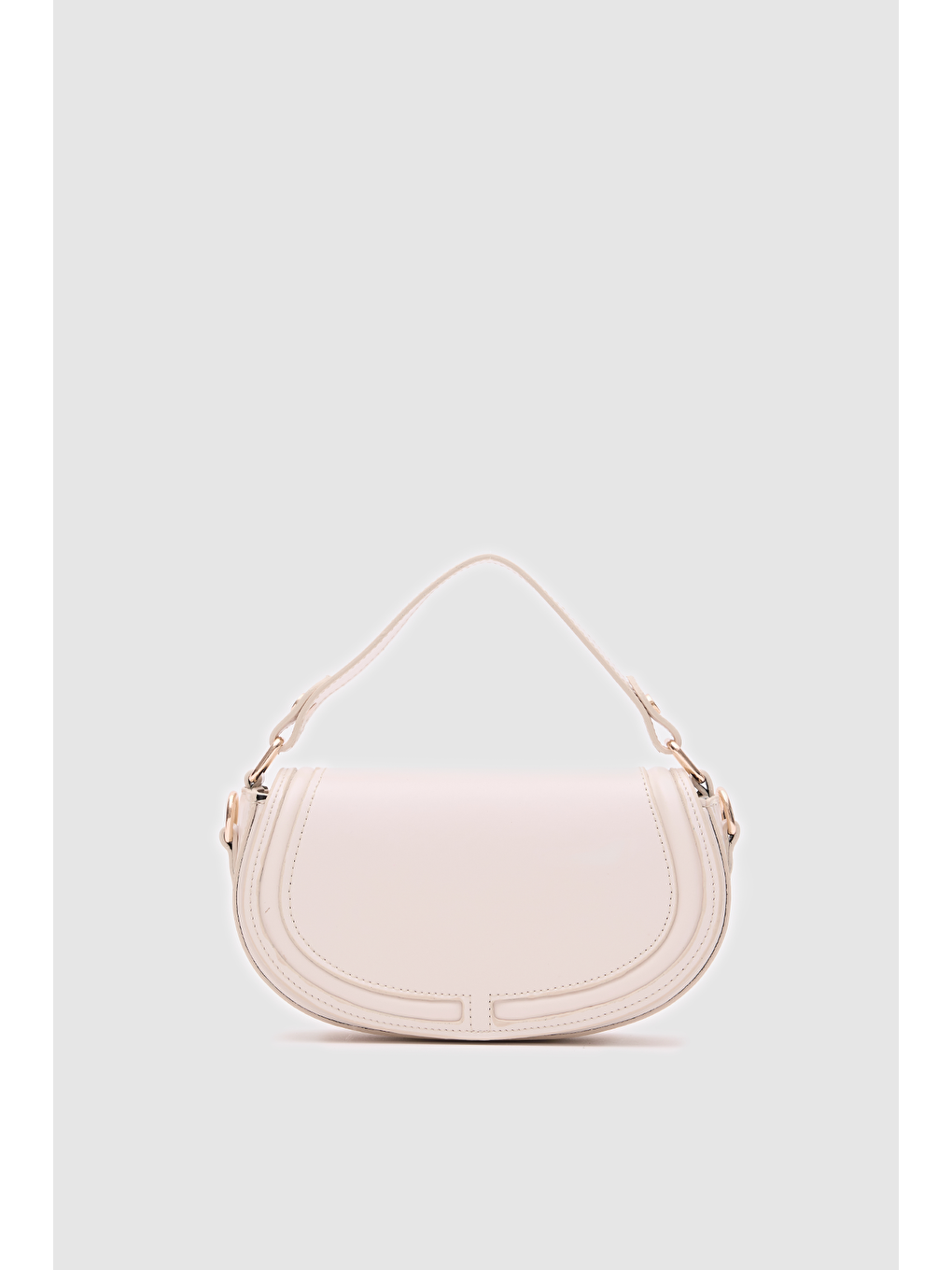 Ekru Blu Çapraz Çanta Krem-1