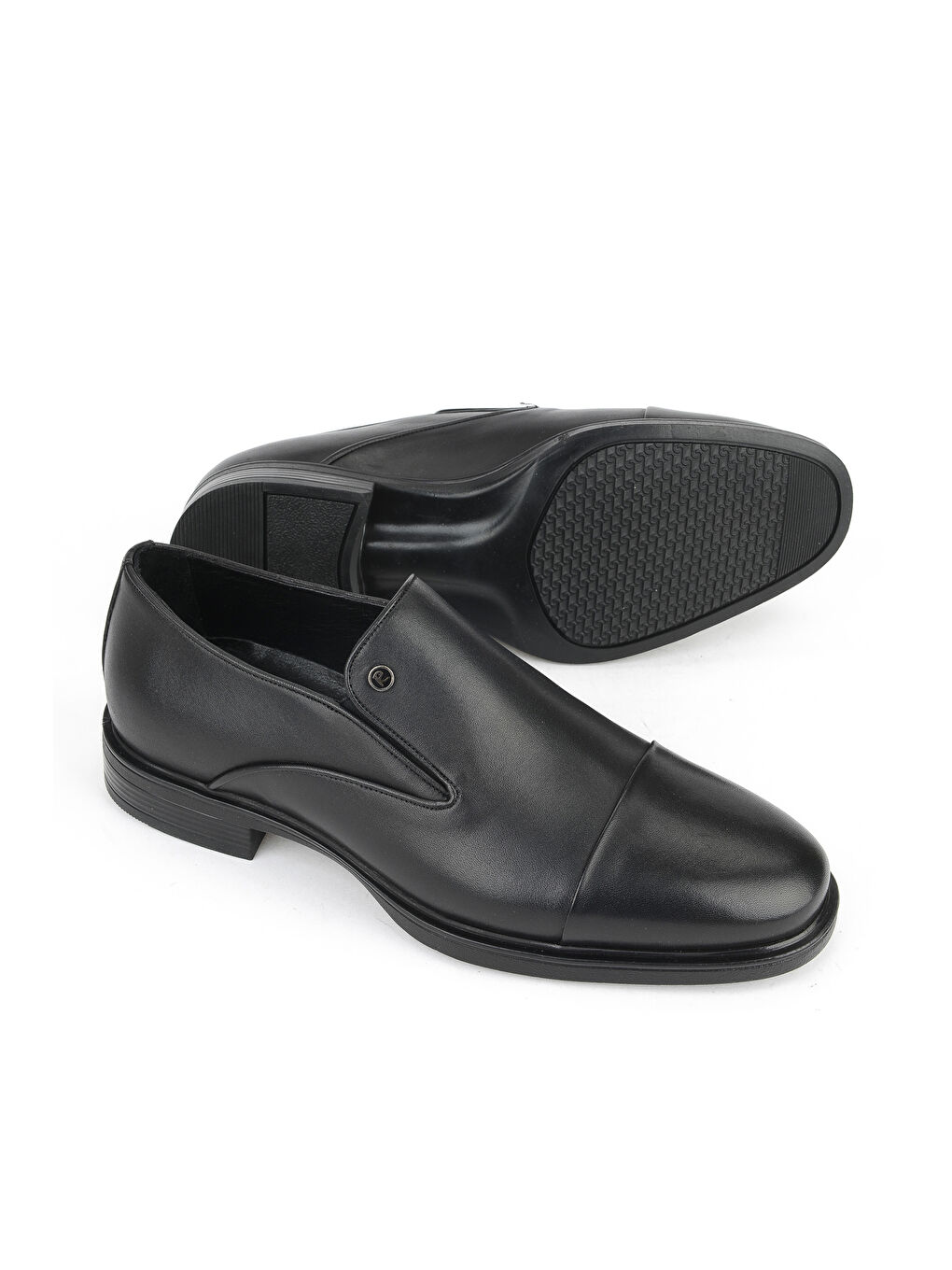 Erkek Hakiki Deri Ayakkabı 153745Z27617 Siyah-3