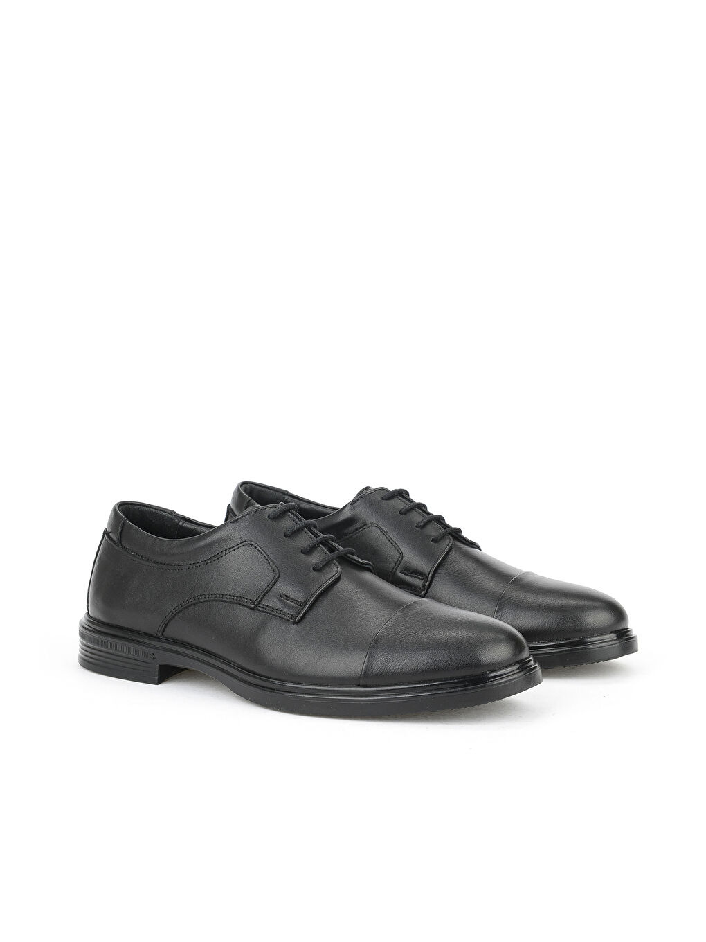 Erkek Hakiki Deri Ayakkabı 1531007Z9256 Siyah-1