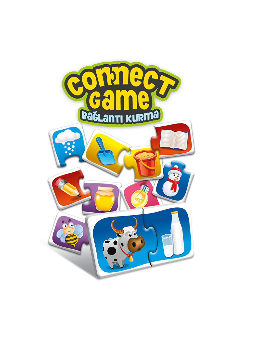 KS GAMES Renksiz Connect Game Bağlantı Kurma Cg256 - 1