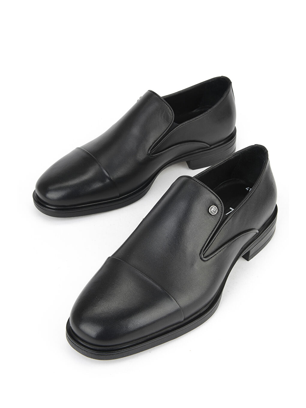 Erkek Hakiki Deri Ayakkabı 153745Z27617 Siyah-4