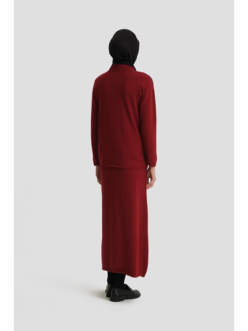 Basic Triko Takım 24Kd4222 Bordo-3