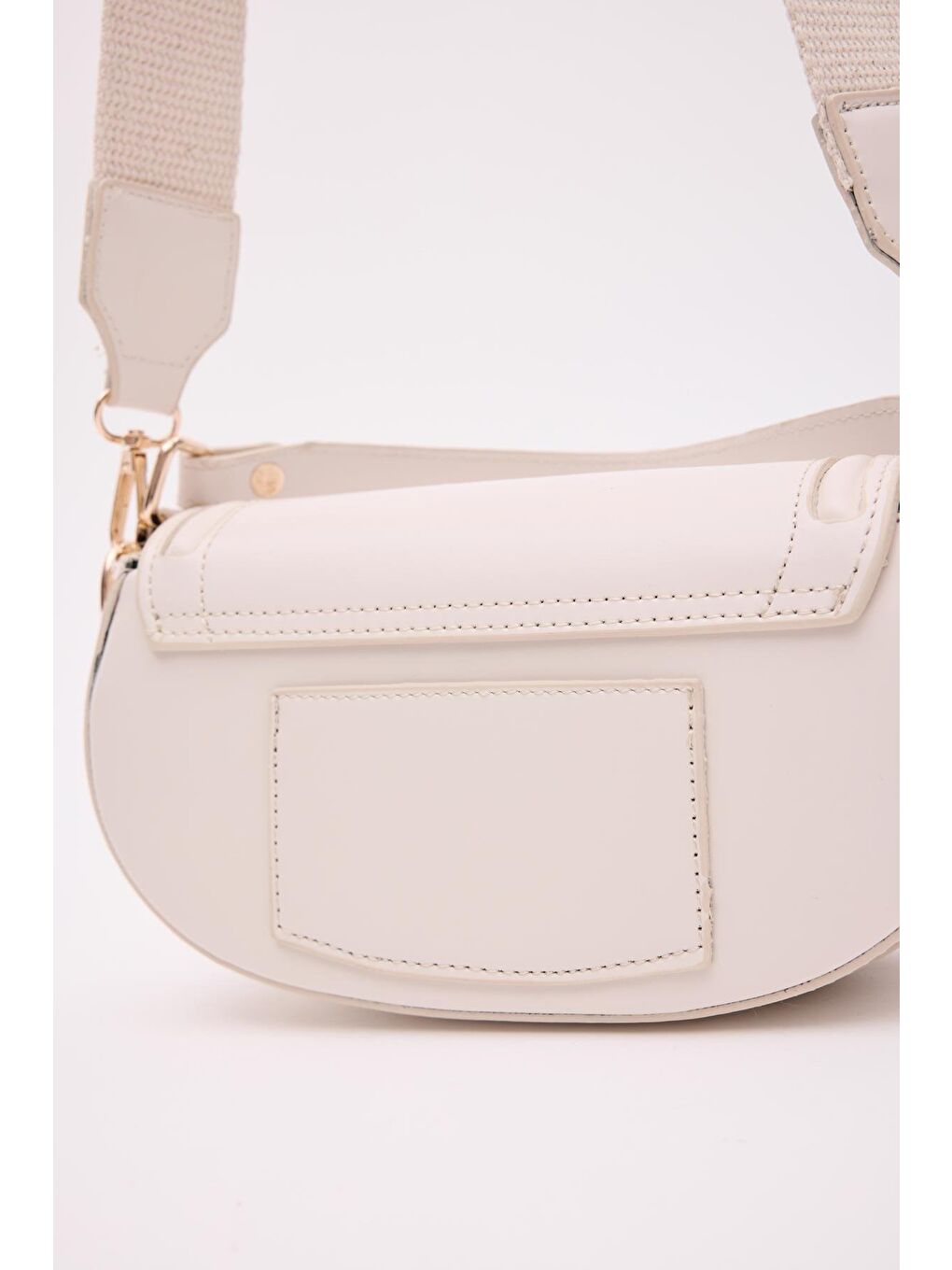 Ekru Blu Çapraz Çanta Krem-4