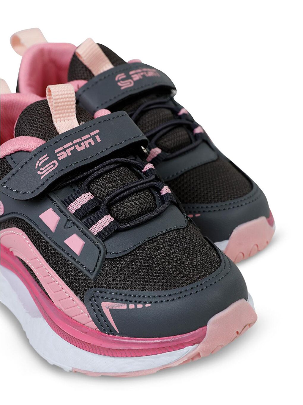 Sport Kız Çocuk Spor Ayakkabı 31- - Gri 33-4