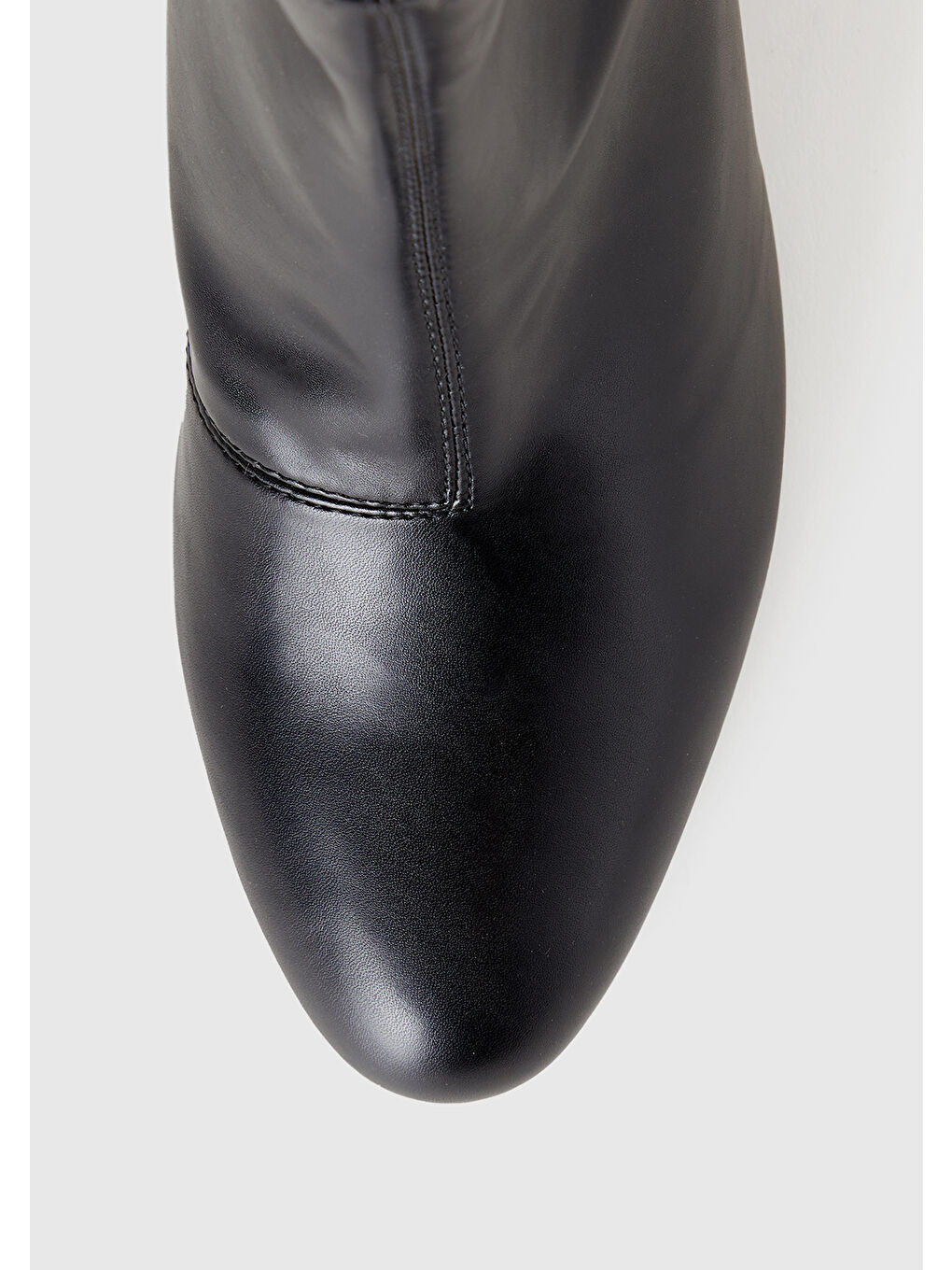 Kadın Siyah Sivri Burun Topuklu Bot-3